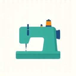 Image representing tailoring tools or sewing machine
